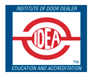 Institute-of-Door-Dealer-Certification-Badge Janus Logo
