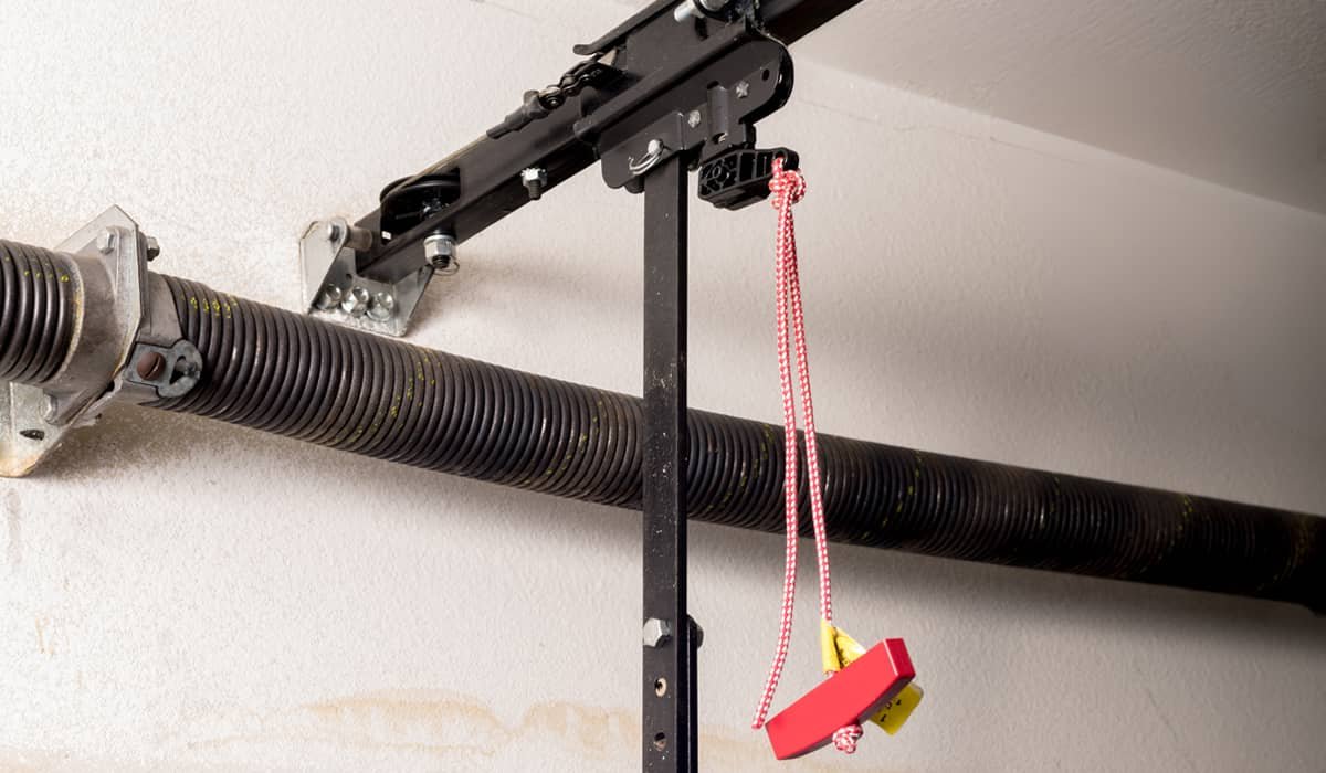 Is my garage door spring broken of faulty
