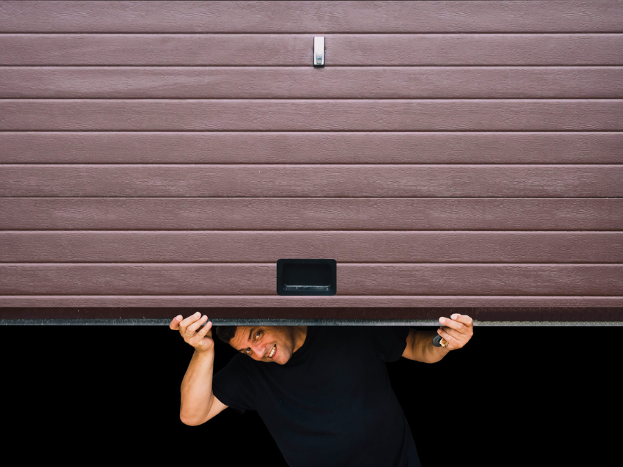 garage door not closing all the way