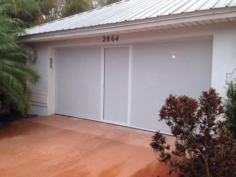 Garage Door Screen