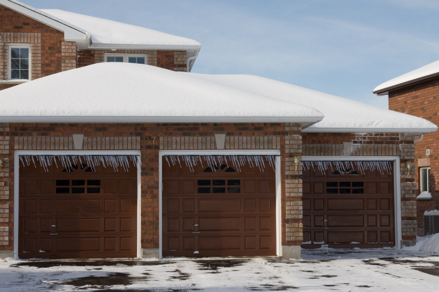 Freeze Garage Door